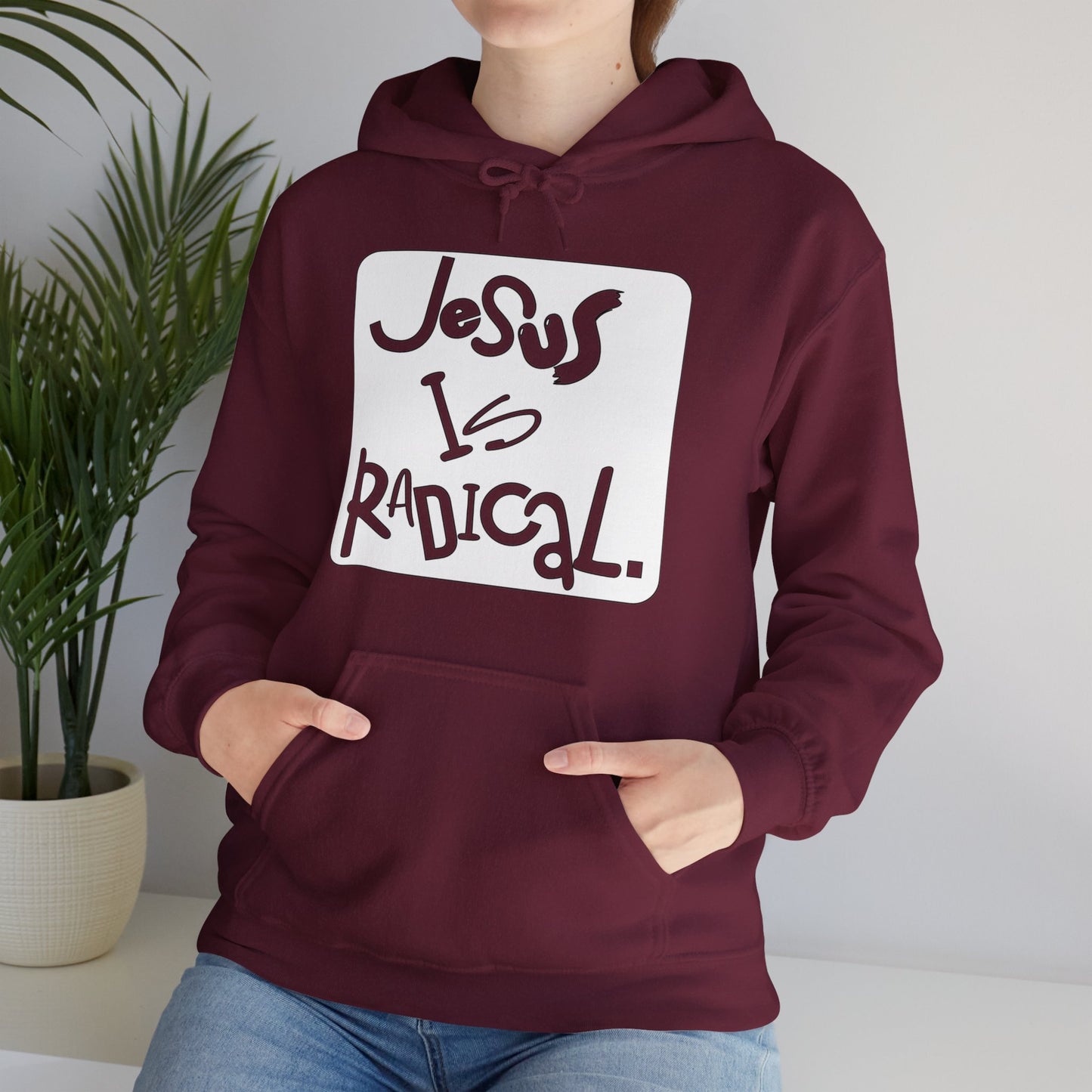 JESUS IS RADICAL HOODIE