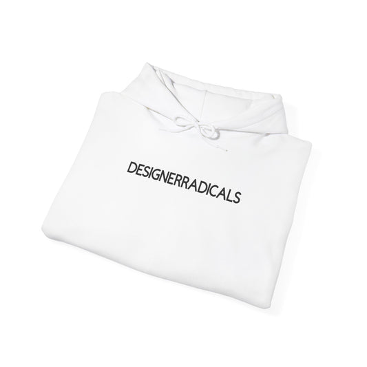 DESIGNERRADICALS TEAM HOODIE- BLACK LETTERS