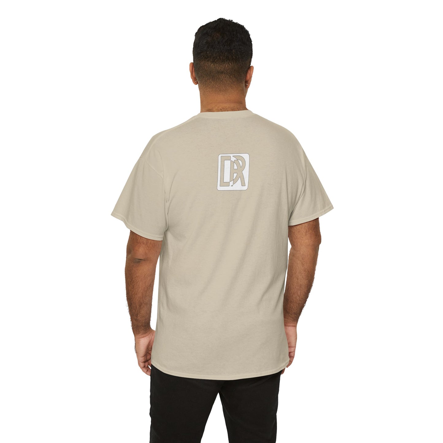 FOLLOW THE RIVER T-SHIRT- WHITE LETTERS