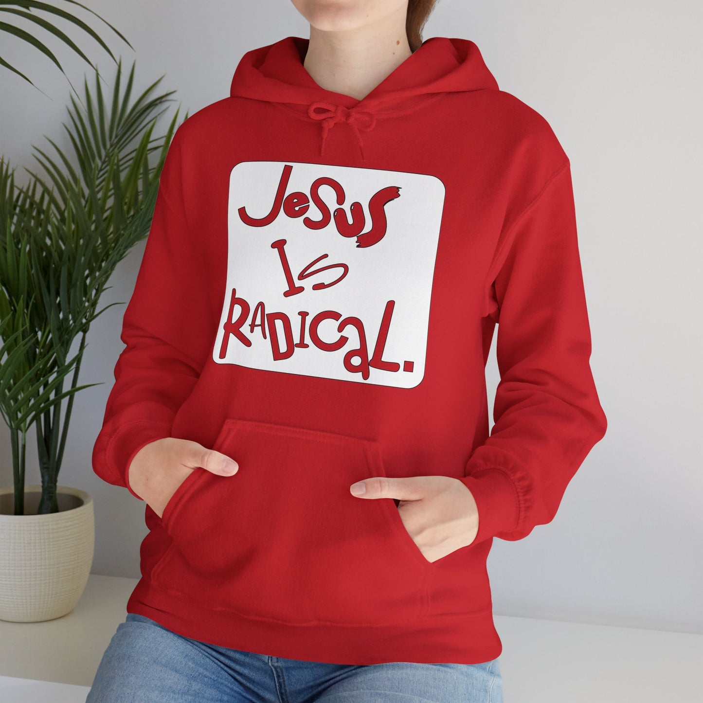 JESUS IS RADICAL HOODIE