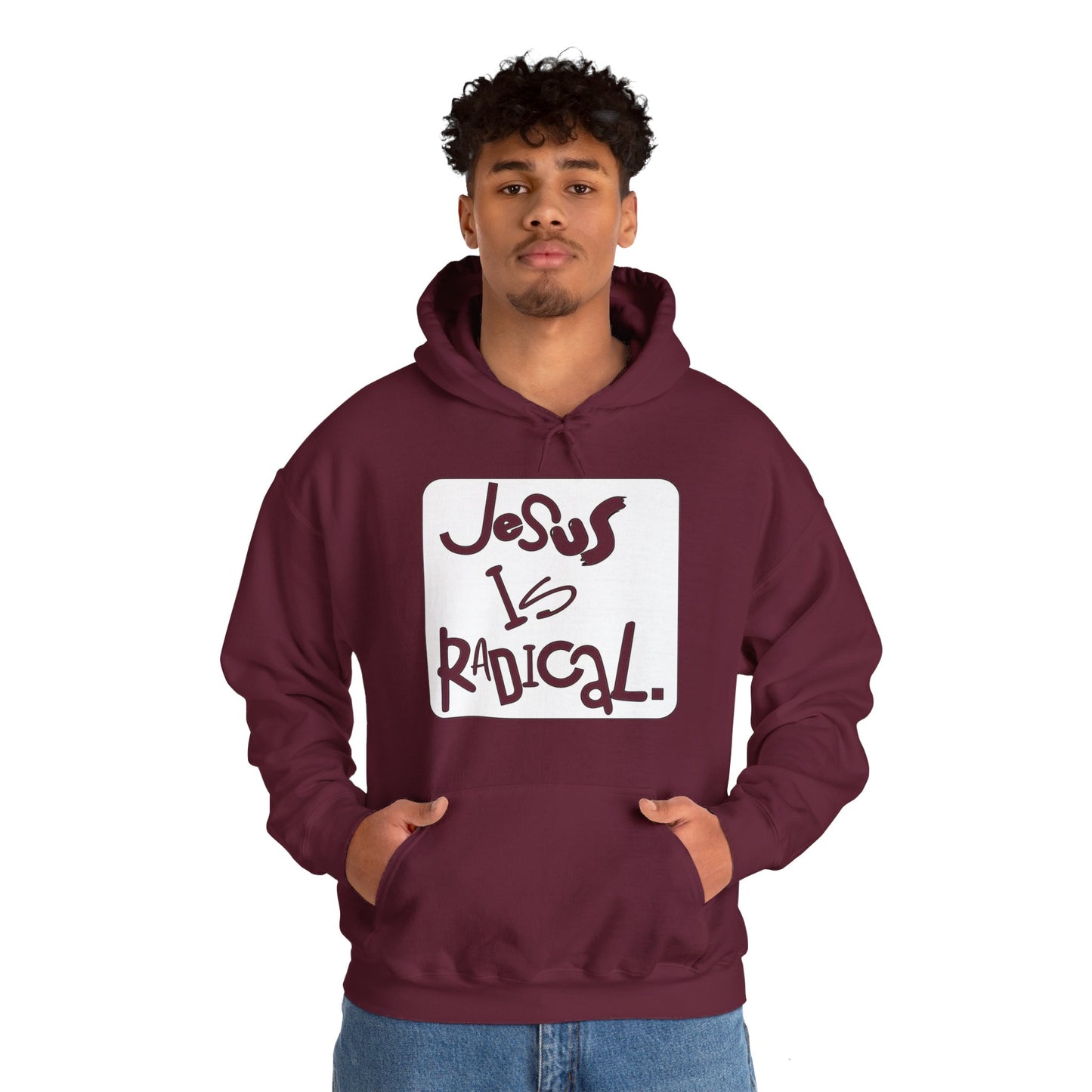 JESUS IS RADICAL HOODIE