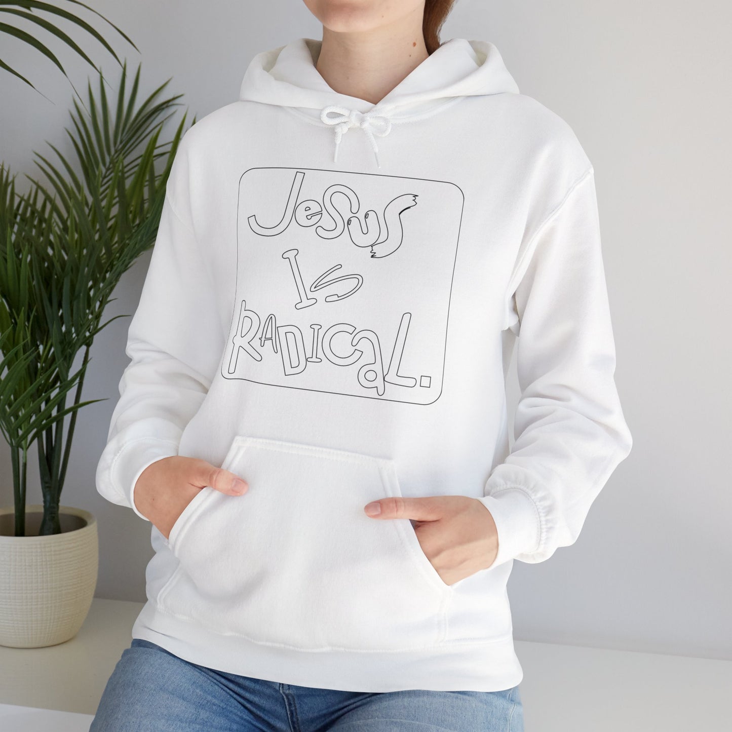 JESUS IS RADICAL HOODIE