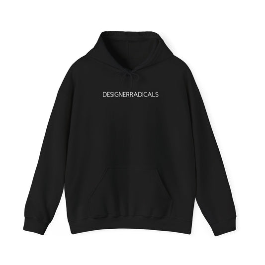 DESIGNERRADICALS TEAM HOODIE- WHITE LETTERS